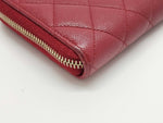 Chanel Zip Around Organizer Wallet Quilted Caviar Large - image 3