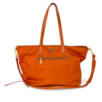 Prada Zip Convertible Shopping Tote Re-Nylon with Saffiano Leather Large - image 1