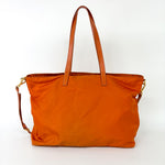 Prada Zip Convertible Shopping Tote Re-Nylon with Saffiano Leather Large - image 2