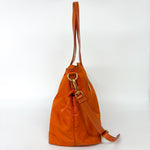 Prada Zip Convertible Shopping Tote Re-Nylon with Saffiano Leather Large - image 4