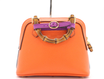 Gucci Diana NM Bamboo Handle Tote Leather Mini - image 2