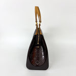 Louis Vuitton Brea Handbag Monogram Vernis MM - image 5
