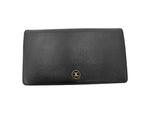 Chanel CC Logo Zipper Long Bifold Leather - image 1