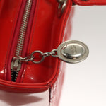 Christian Dior Vintage Lady Dior Patent Noir Cuir Vernis - image 14