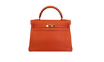 Hermes Kelly Handbag Orange Gulliver with Gold Hardware 32 - image 1