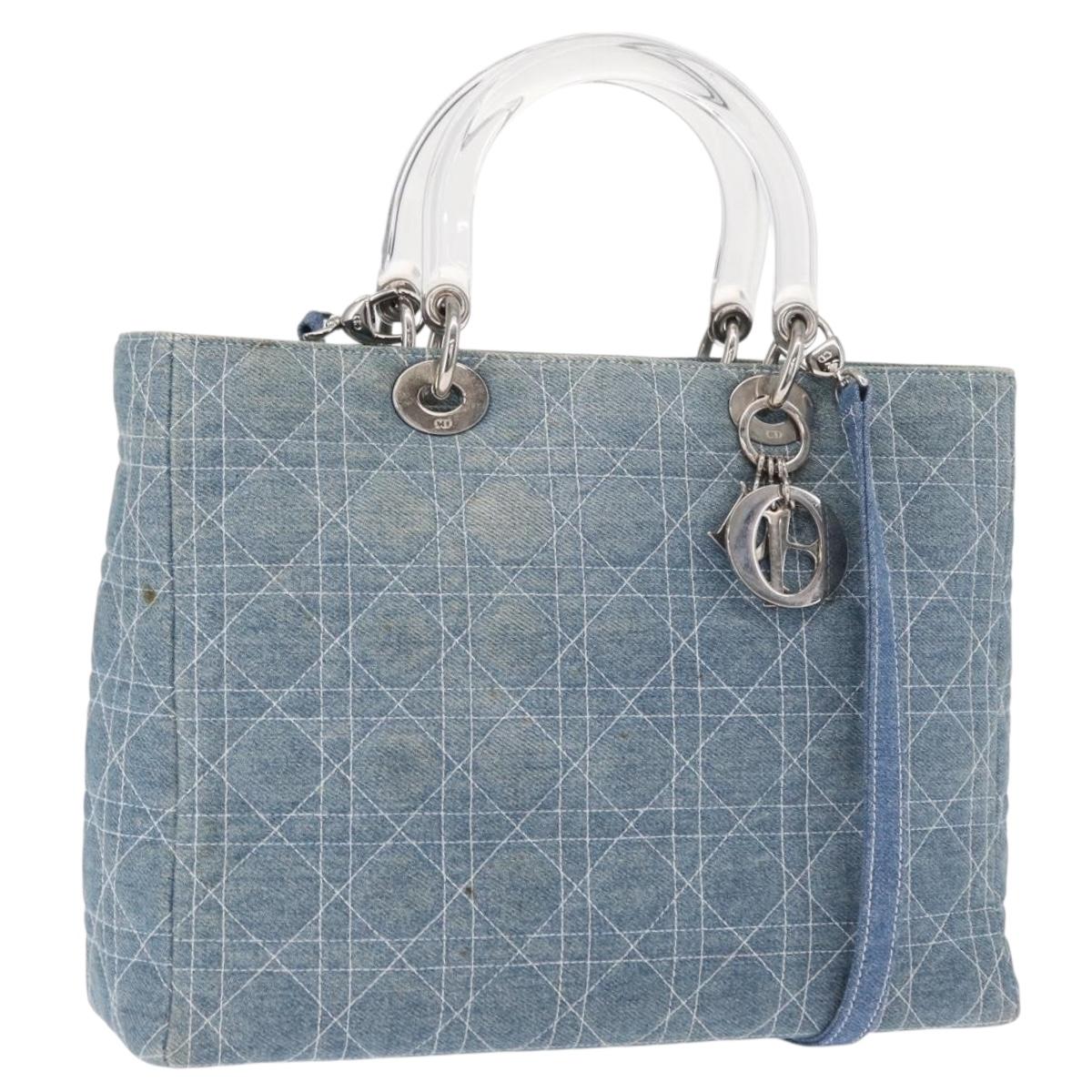 Christian Dior Lady Dior Bag Denim Medium - image 1