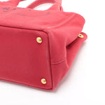 Prada Canapa Convertible Tote Printed Canvas Medium - image 3