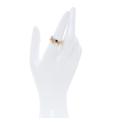 18K Pink White Gold 6 Diamond LOVE Ring  52 6