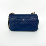 Chanel Resin Chain Top Handle Flap Bag Quilted Lambskin Small - image 3