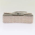 Chanel Classic Flap Clutch with Chain Tweed - image 12