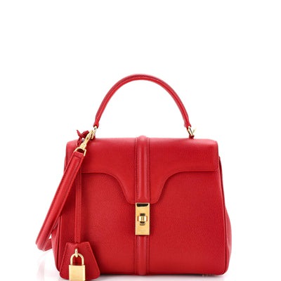 16 Top Handle Bag Grained Calfskin Small