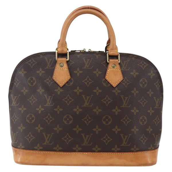 Louis Vuitton Alma Handbag Monogram Canvas MM