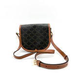 Celine Cuir Triomphe Folco Bag Leather - image 3