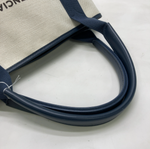 Balenciaga Navy Cabas Canvas with Leather Small - image 3