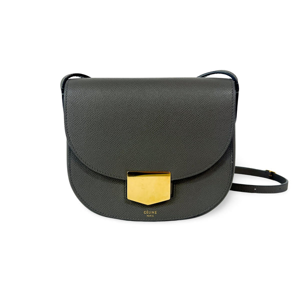 Celine Trotteur Crossbody Bag Grainy Leather Small - image 1