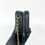 Chanel Filigree Vanity Case Quilted Caviar Small - image 4