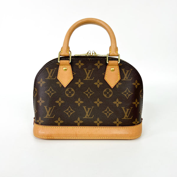 Louis Vuitton Alma Handbag Monogram Canvas BB