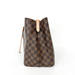 Louis Vuitton NeoNoe Handbag Damier with Leather MM - image 3