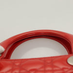 Christian Dior Vintage Lady Dior Patent Noir Cuir Vernis - image 8