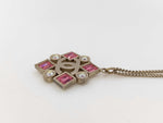 Chanel CC No. 5 Pendant Necklace Metal with Resin medium - image 3