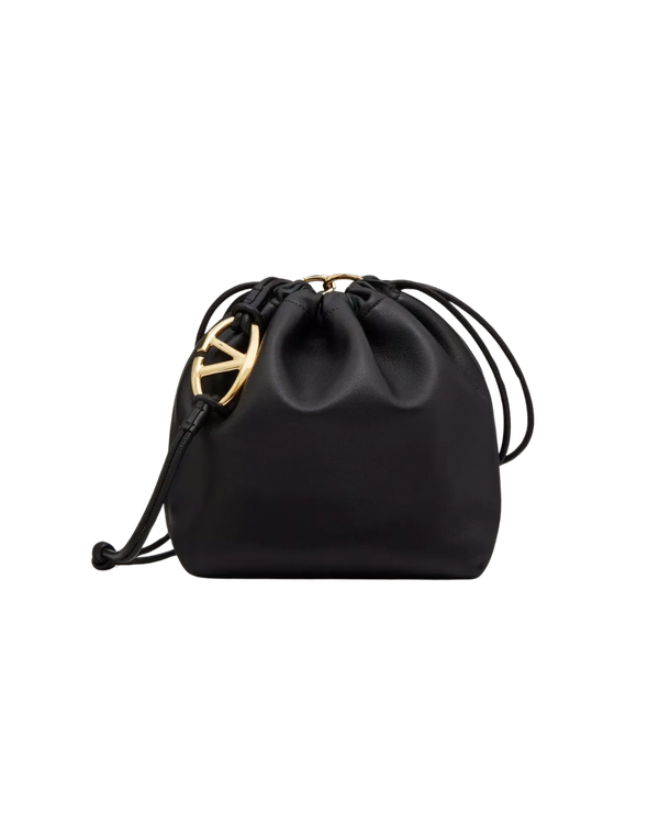 Valentino Garavani VLogo Pouf Bucket Bag Leather Medium - image 1