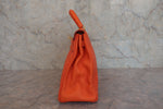 Hermes Kelly Handbag Orange Gulliver with Gold Hardware 32 - image 4