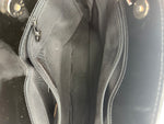 Chanel BLACK PATENT LEATHER HANDBAG diana Medium - image 10