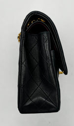 Chanel Vintage Classic Double Flap Bag Leather 25 - image 3