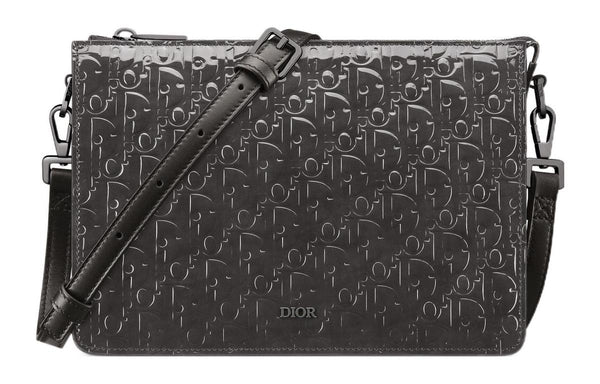 Christian Dior Zip Pouch Leather Small - image 1