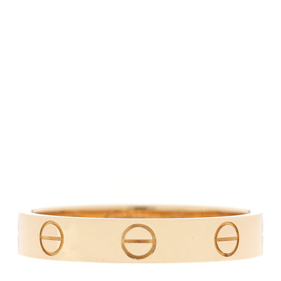 18K Yellow Gold 3.5mm LOVE Wedding Band Ring 57 8