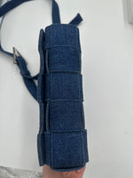 Bottega Veneta Cassette Crossbody Bag Maxi Intrecciato Denim - image 4