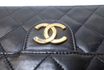 Chanel Chanel Matelassé Cuir Noir Black leather medium - image 3