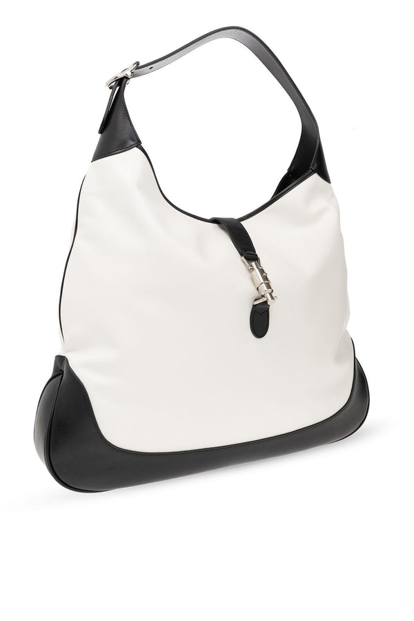 Gucci Jackie O Hobo GG Canvas with Leather Medium