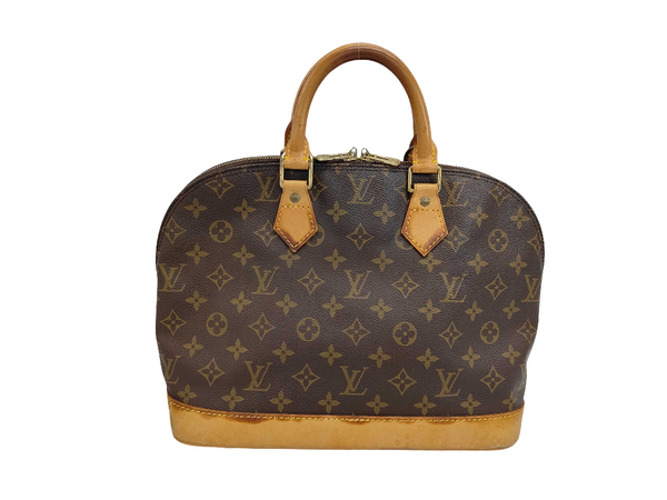 Louis Vuitton Alma Handbag Monogram Canvas MM