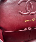 Chanel Vintage Classic Double Flap Bag Leather 25 - image 9