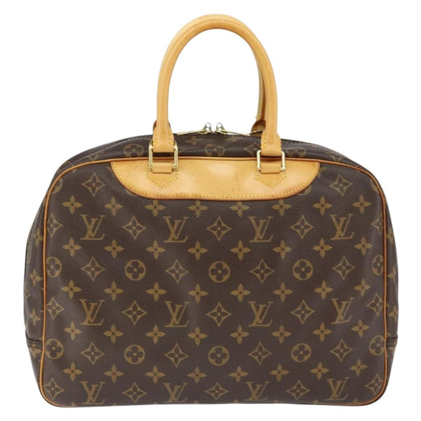 Louis Vuitton Deauville Handbag Monogram Canvas 34