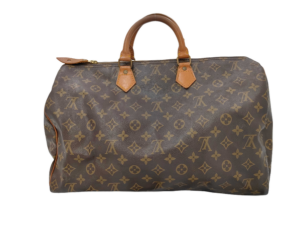 Louis Vuitton Speedy Handbag Monogram Canvas 40