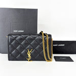 Saint Laurent Becky Shoulder Bag Quilted Leather Small - image 2
