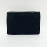 Celine Logo Zip Pouch Floral Jacquard with Leather Small - image 3