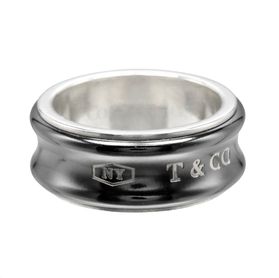Tiffany & Co. 1837 Band Ring Platinum Narrow - image 1