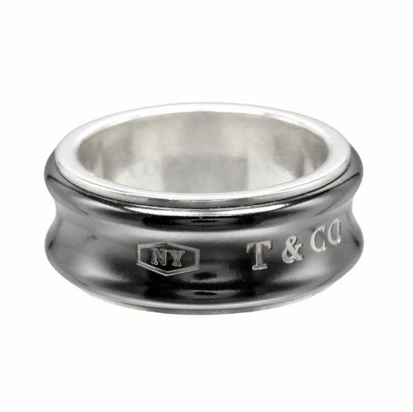 Tiffany & Co. 1837 Band Ring Platinum Narrow - image 1