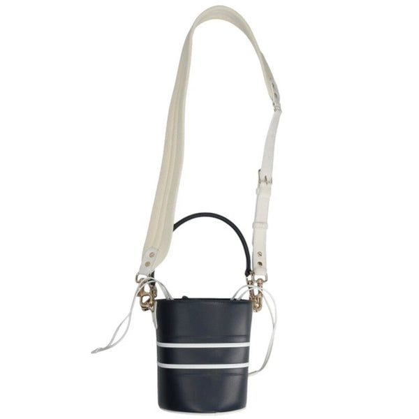 Christian Dior Vibe Drawstring Bucket Bag Leather Small