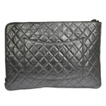 Chanel iPad Pouch Quilted Lambskin Large - image 2