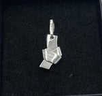 Cartier Knot Pendant Silver 2 cm - image 4