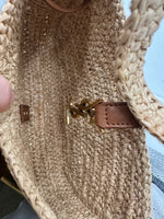 Saint Laurent Le 5 a 7 Hobo Raffia Mini - image 5