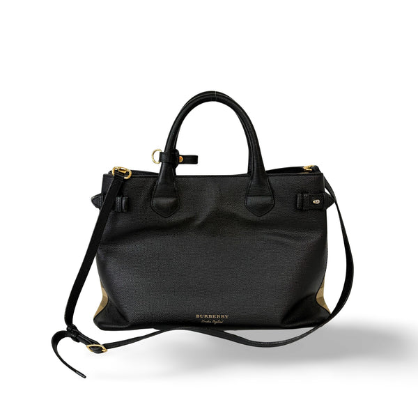 Burberry Banner Tote Leather Medium - image 1