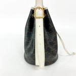Celine Triomphe Drawstring Bucket Bag Leather - image 3