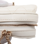 Chanel CC in Love Heart Clutch with Chain Quilted Lambskin - image 4