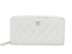 Chanel Trifold Flap Wallet Quilted Caviar Small - image 1