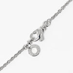 Bvlgari Croce Pendant Necklace 18K White Gold and Pave Diamonds - image 5